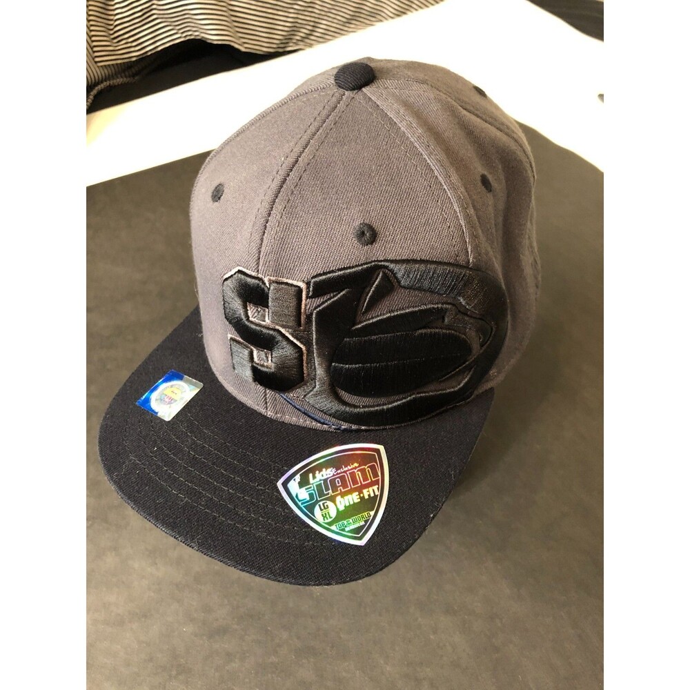 Penn State OS Lids Slam Dunk Baseball Cap Hat Gray & Black